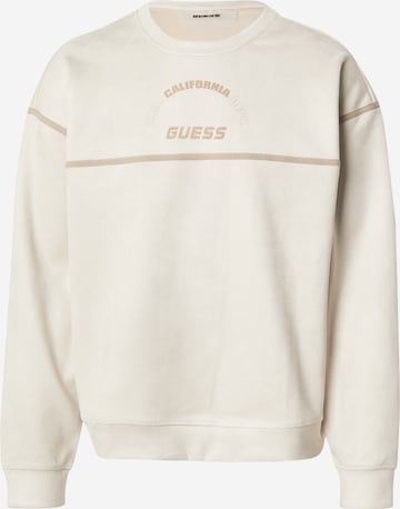 Felpa 'SHIRO' di GUESS in beige: frontale