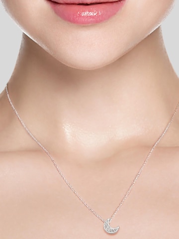 Chaîne 'Crystal Sterling Silver Silver Sterling Silver Unisize' Maxte en argent