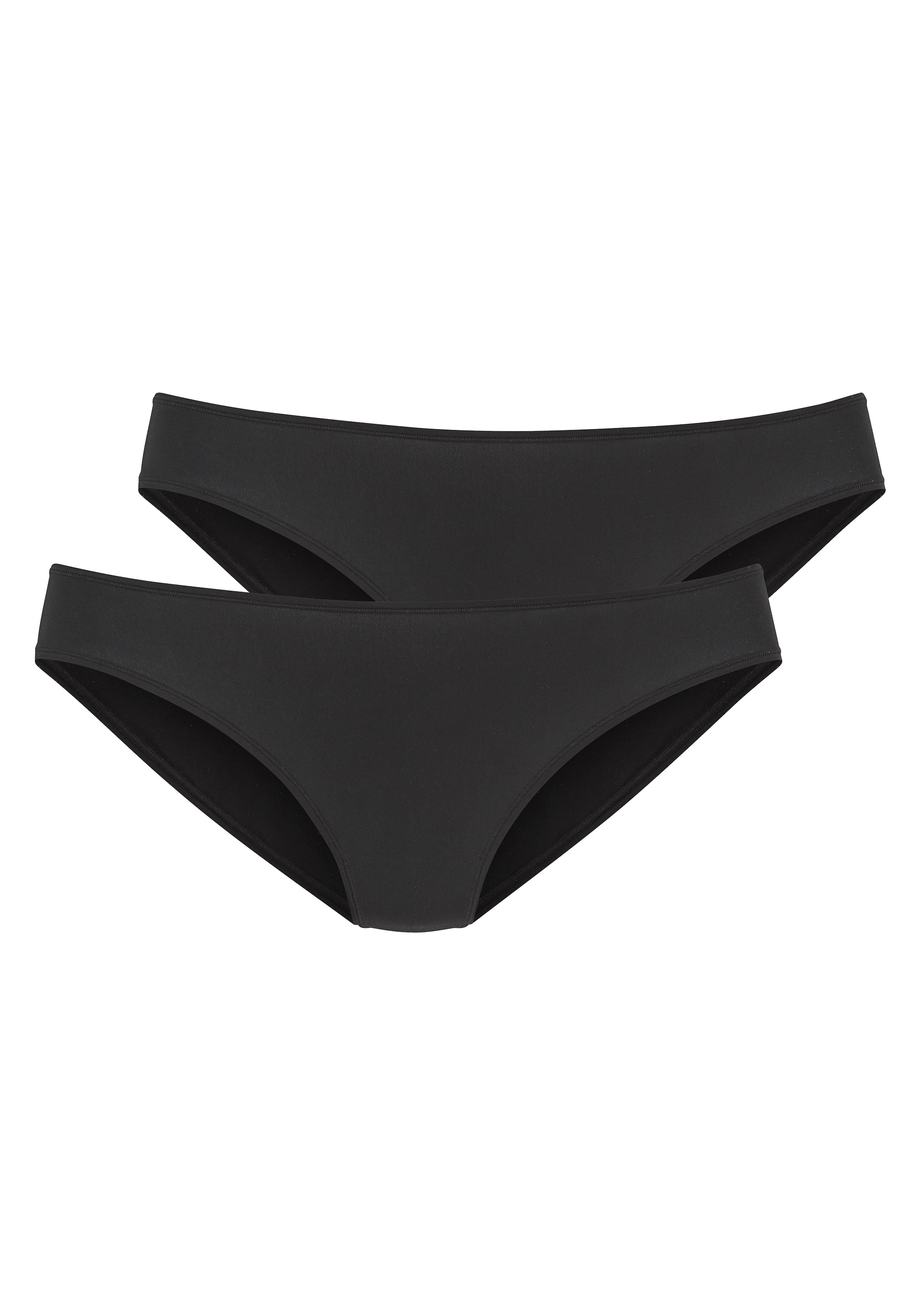 Slip di LASCANA in nero: frontale