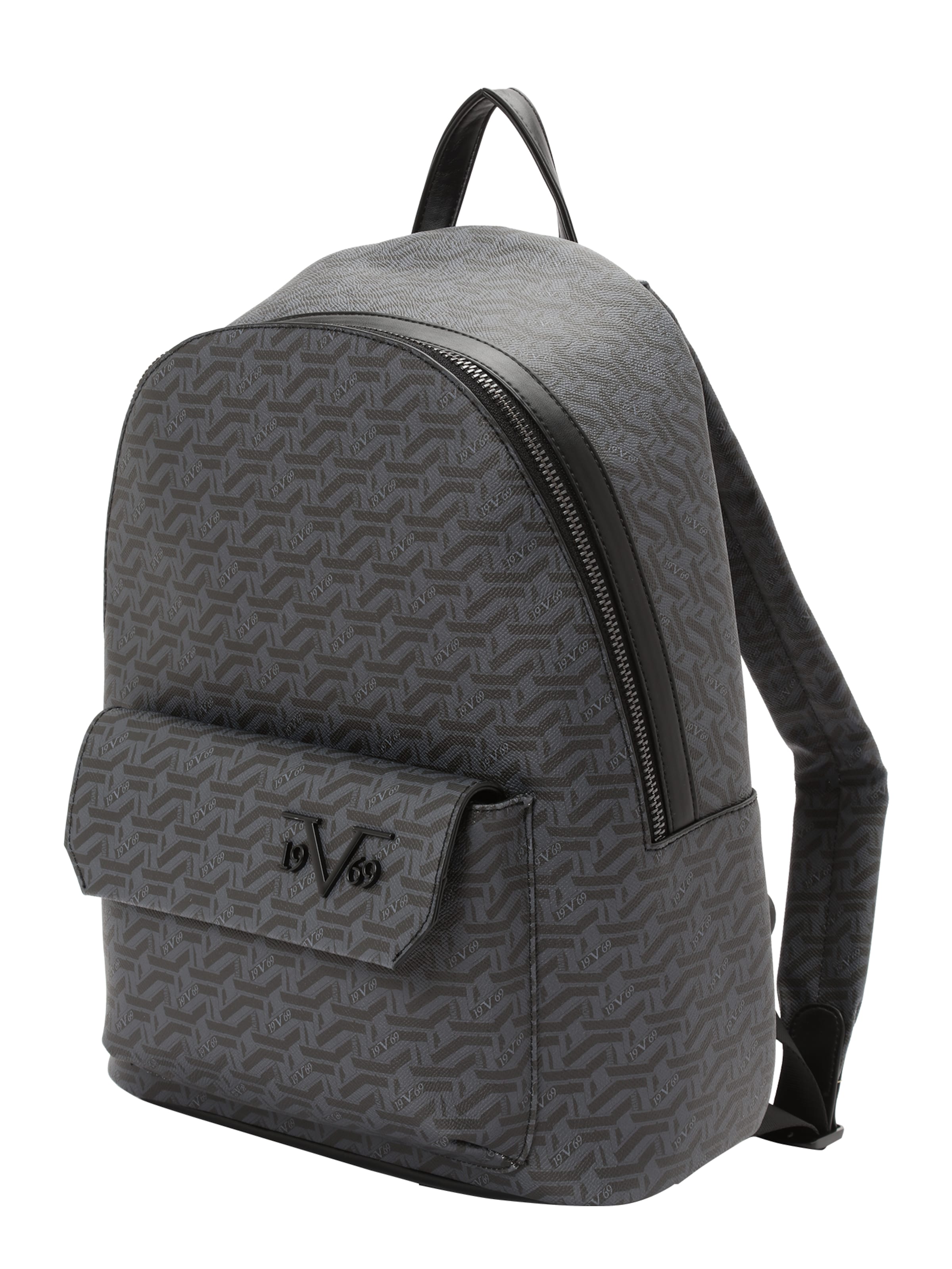 19V69 ITALIA Backpack 'Babilo' in Grey