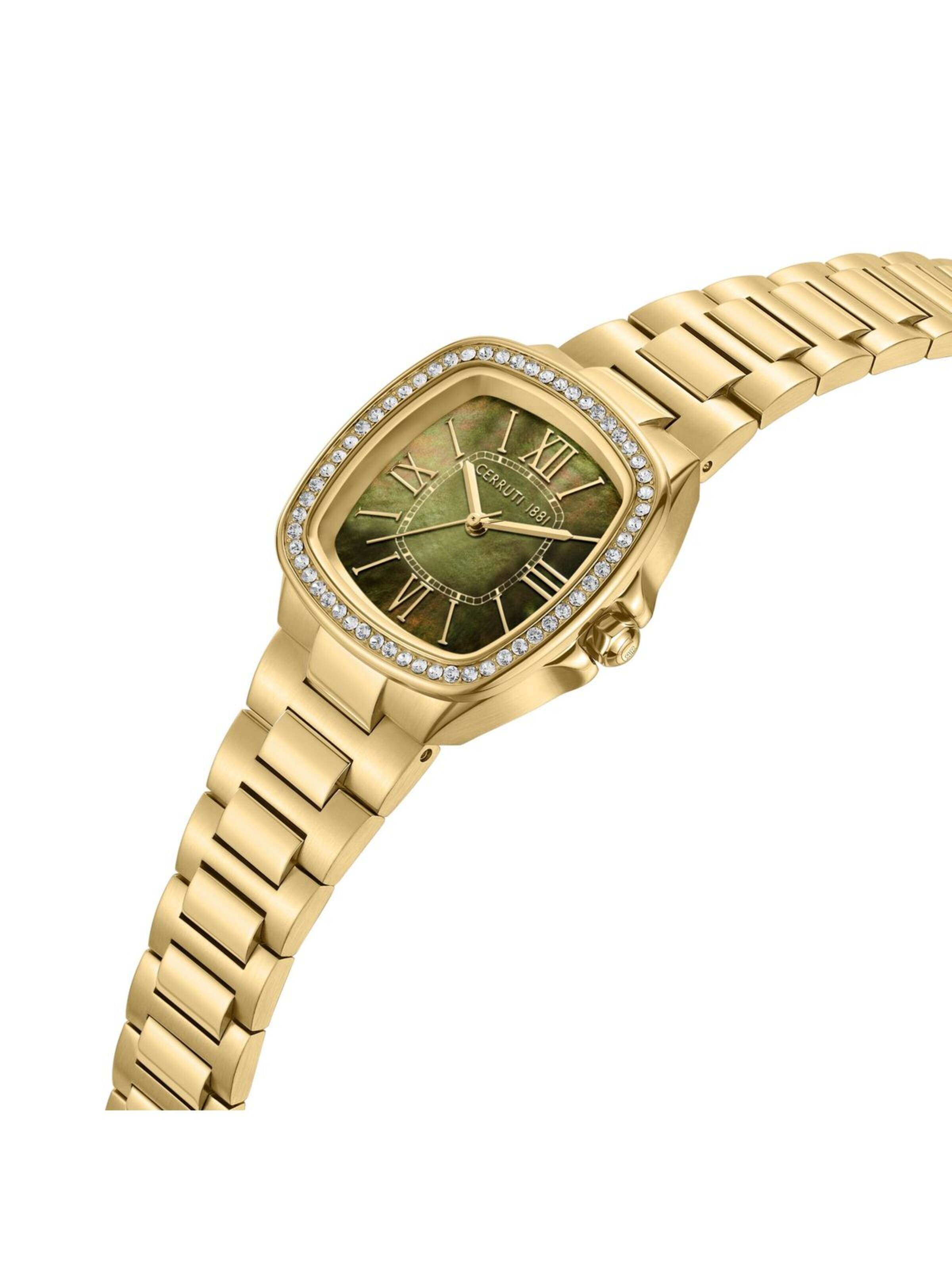 Montre à affichage analogique 'Cerruti 1881 - Function watch Casale - Quartz watch movement - Watch case width: 24 mm' CERRUTI 1881 en or