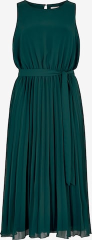 Robe de cocktail Apricot en vert : devant