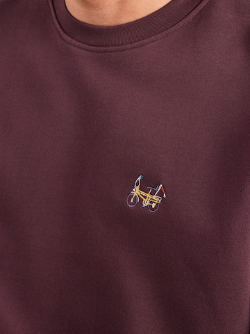 IriedailySweater majica 'Bonacycle' - crvena boja