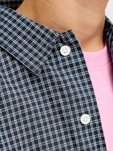 Fit confort Chemise Jack & Jones Junior en bleu