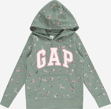 GAP Sweatshirt in Groen: voorkant