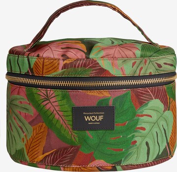 Wouf Cosmetic Bag 'Daily' in Green: front