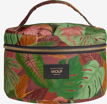 Wouf Cosmetic Bag 'Daily' in Green: front