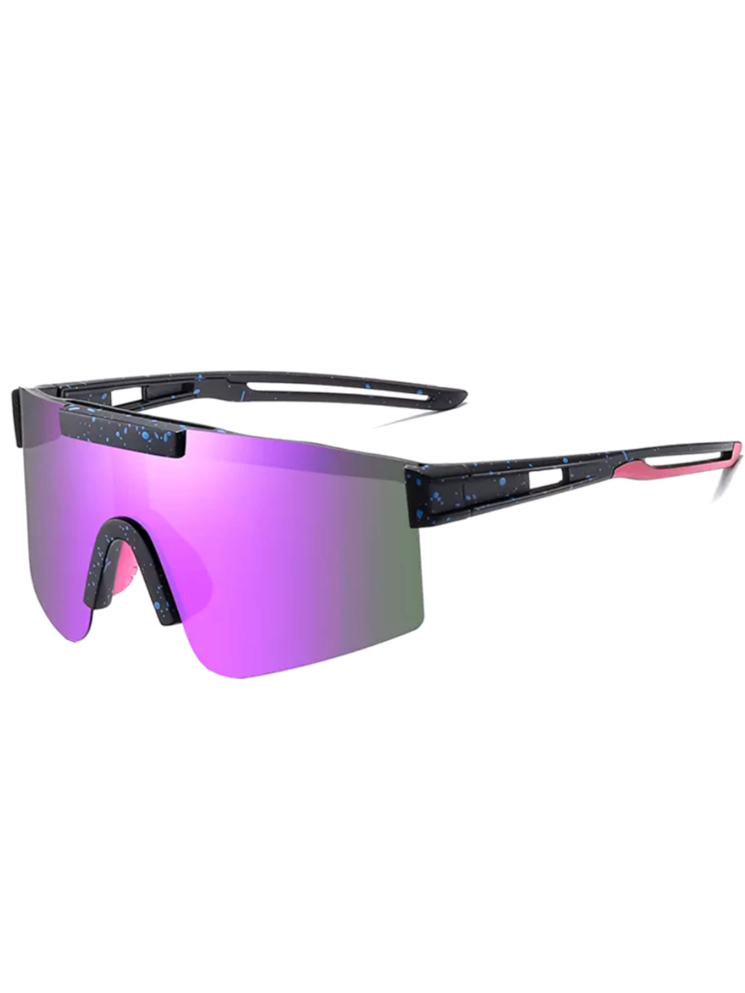 VEYREY Sunglasses in Black: front
