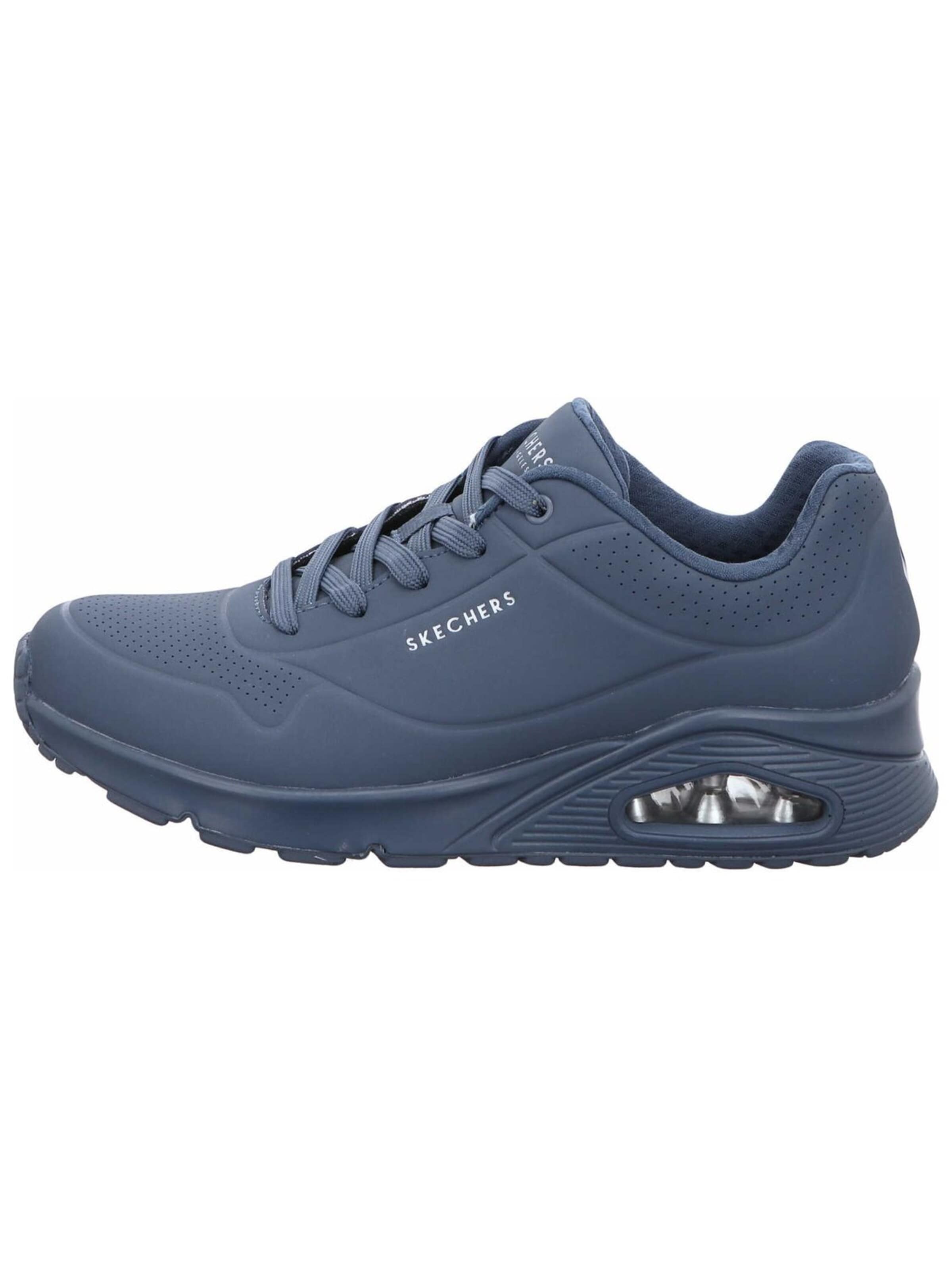 SKECHERS Zapatos con cordón 'Sneaker Damen 73690 BLU Kunststoff (Synthetik) in blau' en 36 en azul, Vista del producto