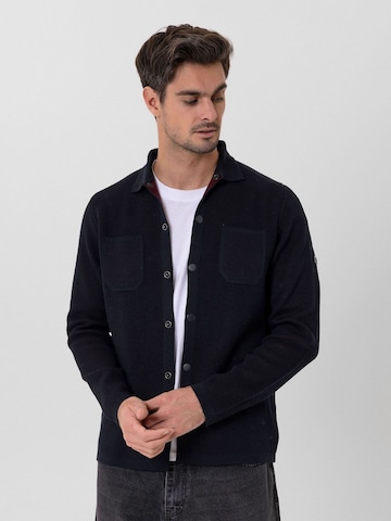 Jacey Quinn Cardigan 'Erick' i blå