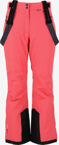 Whistler Regular Workout Pants 'Fairway' in Orange: front