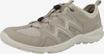 ECCO Athletic Lace-Up Shoes 'Terracruise' in Beige: front