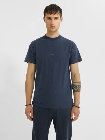 T-Shirt 'Daylen' Young Poets en bleu : devant