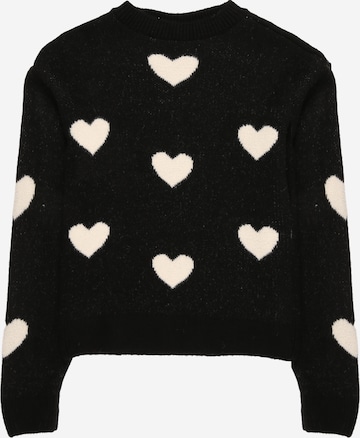 juoda ONLY GIRLS Megztinis 'KOGNaja': priekis