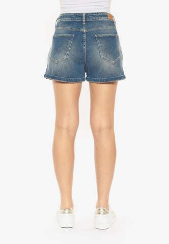 Le Temps Des Cerises Regular Jeans 'Mosta' in Blauw