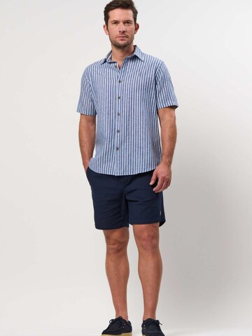 MCS Regular Fit Shirt ' MCBernard ' in Blau