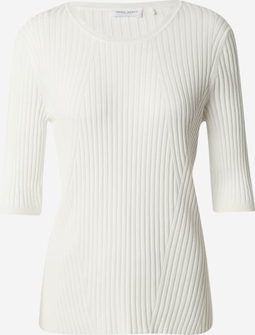 Pull-over GERRY WEBER en blanc : devant