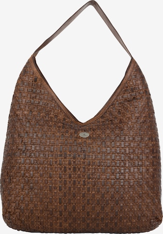 DreiMaster Vintage Shopper in Brown: front