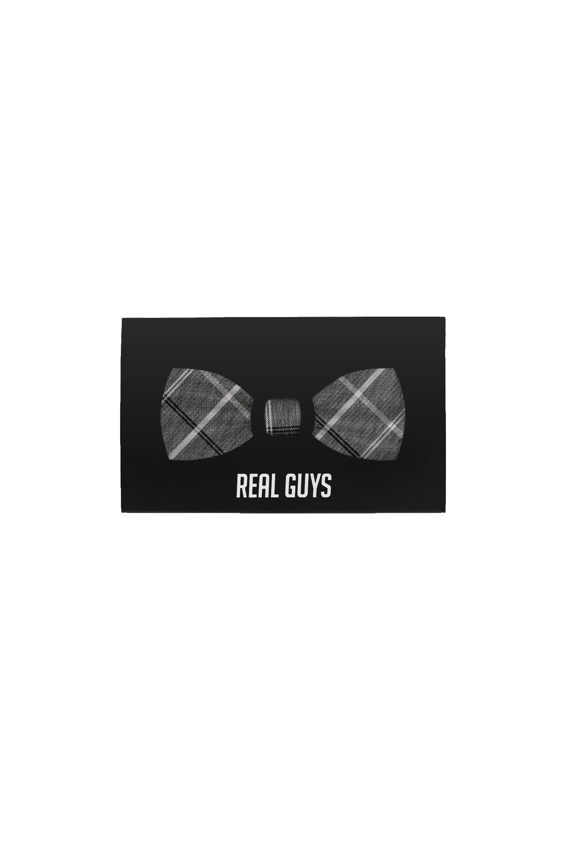 Real Guys Bow Tie in Grey