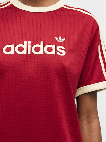 ADIDAS ORIGINALS Shirt 'Linear' in Red