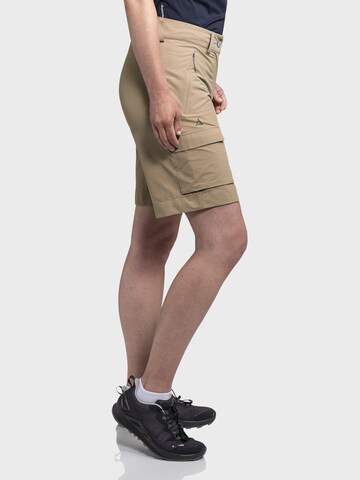 Schöffel Regular Outdoor trousers ' Kitzstein L ' in Beige