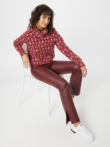 Sweat-shirt 'Oh So Nett' Blutsgeschwister en marron