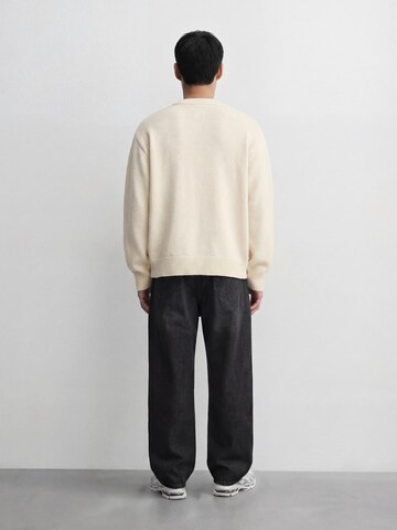 Burocs Pullover 'Knit'‌‌‌‌ in Weiß