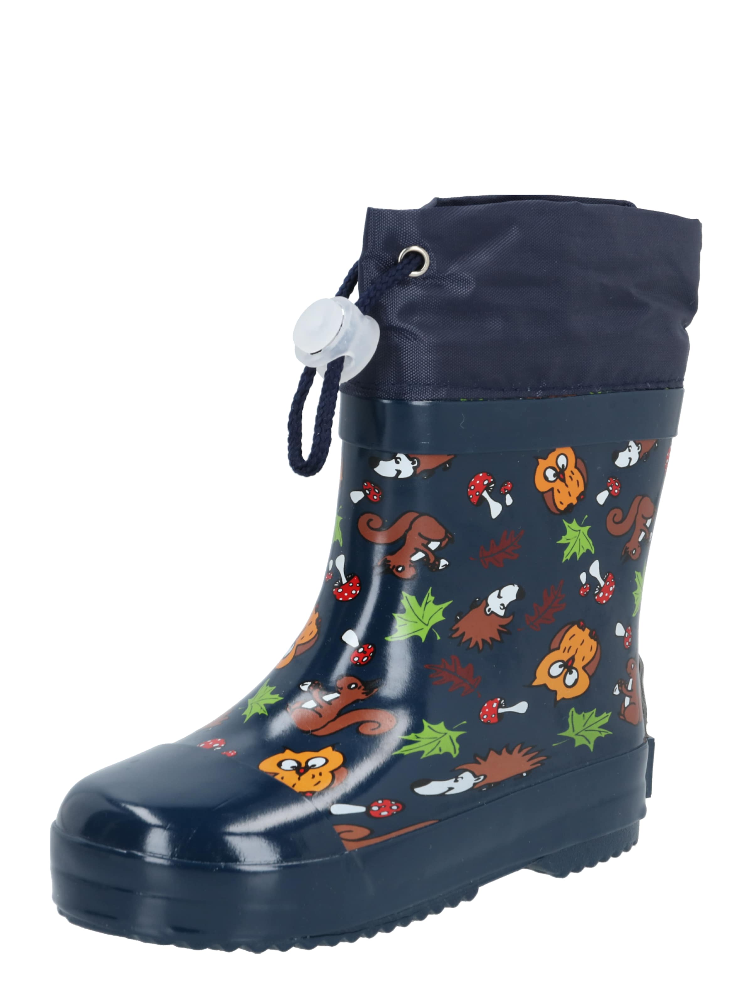 PLAYSHOES Гумени ботуши в синьо: отпред