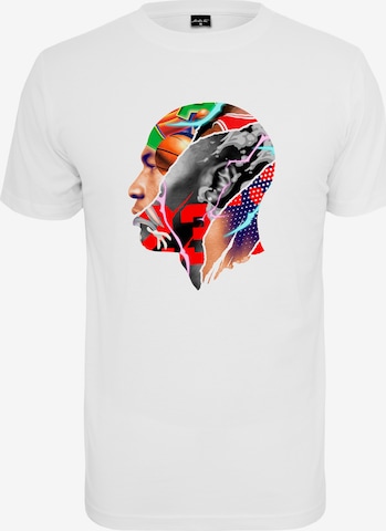 Mister Tee Shirt 'Legend Head' in White: front