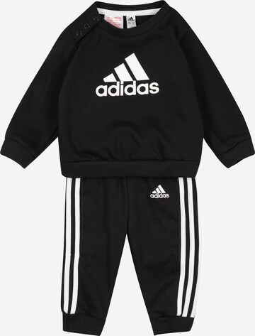 ADIDAS SPORTSWEAR Скинни Тренировочный костюм 'Badge Of Sport French Terry' в Черный: спереди