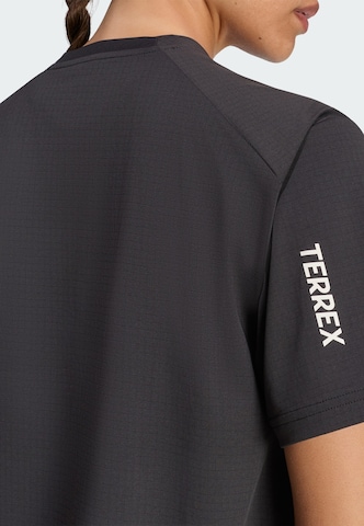 T-shirt fonctionnel ADIDAS TERREX en noir
