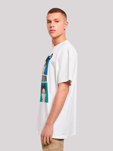 T-Shirt 'Sex Education Teen Illustrated Netflix TV Series' F4NT4STIC en blanc