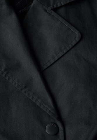 CECIL Kurzer Trenchcoat in Schwarz