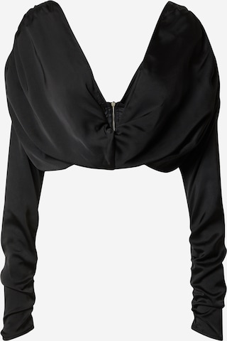 Misspap - Blusa en negro: frente