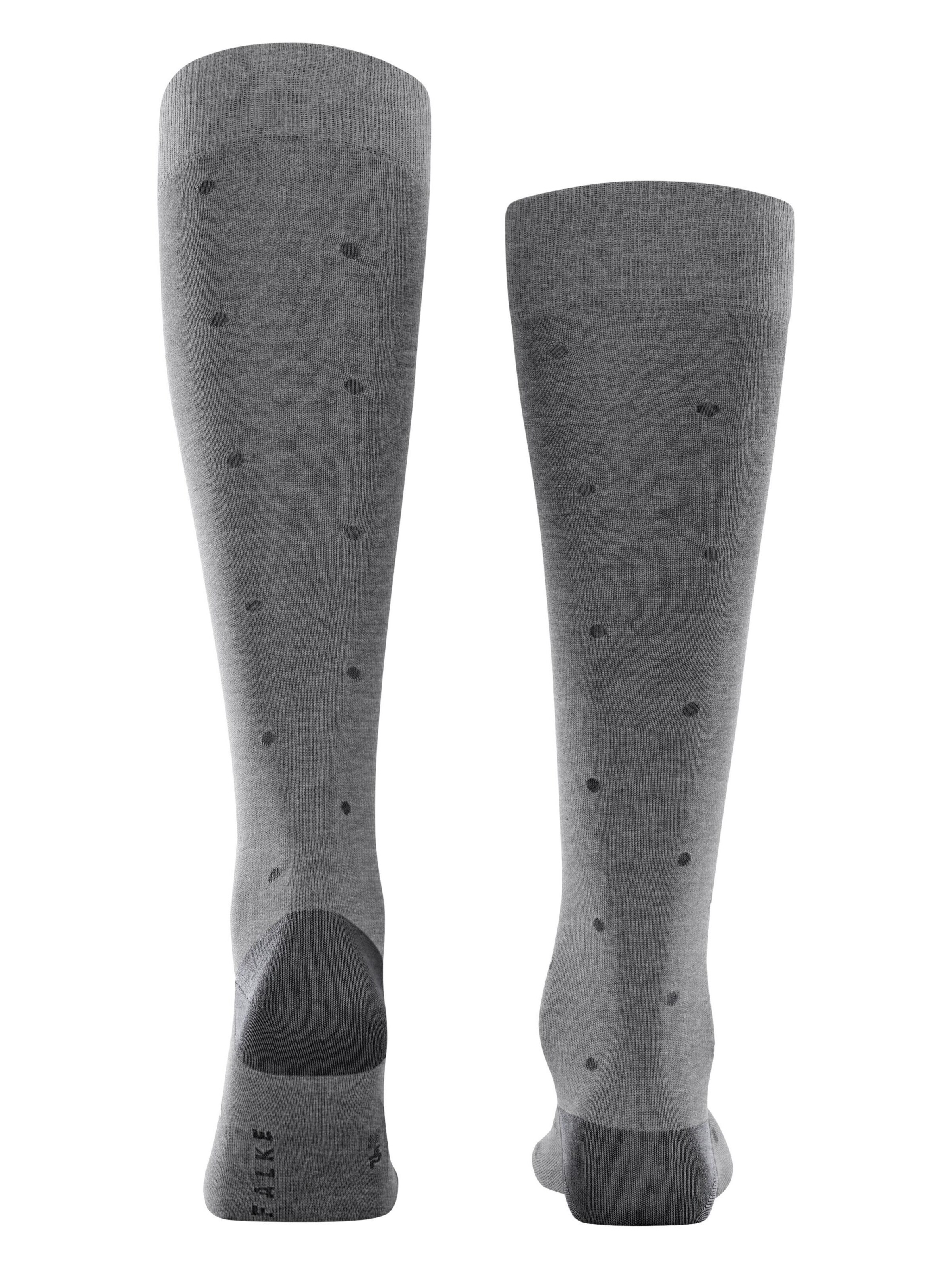 FALKE Kniestrümpfe 'Dot'‌‌‌‌‌‌‌‌‌‌ in Grau