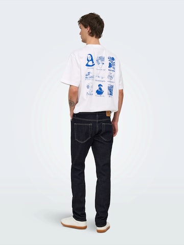 Slimfit Jeans 'ONSLOOM' di Only & Sons in blu