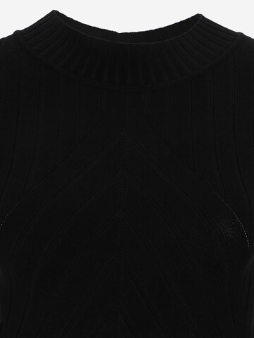 JDY Tall Stickad klänning 'KATE' i svart