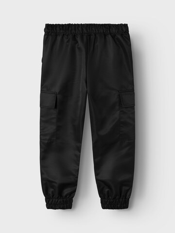 NAME IT Tapered Nadrág 'NUZTEKS' - fekete