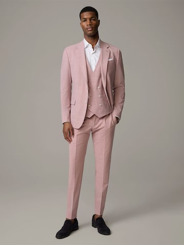 STRELLSON Slim fit Suit Jacket 'Caidan' in Pink