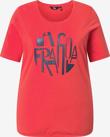 Ulla Popken Shirt in Rot: Vorderseite