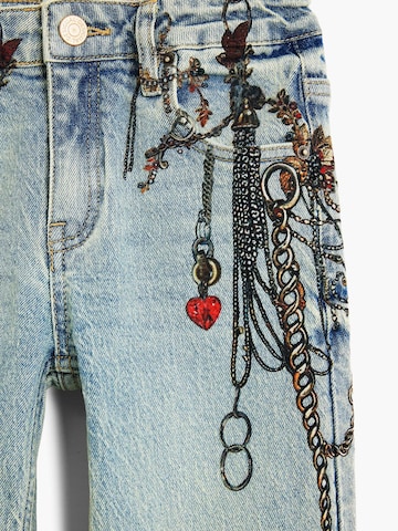 Desigual Regular Jeans in Blau