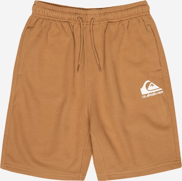 QUIKSILVER Pants ' Easy Day ' in Brown: front