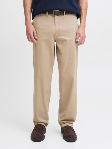 Regular Pantalon chino JACK & JONES en beige : devant