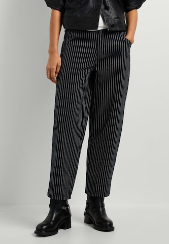 Pepe Jeans Barrel Hose 'Leanne' in Schwarz: Vorderseite