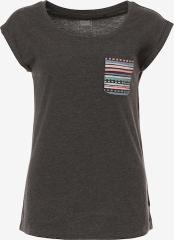 T-shirt Lakeville Mountain en gris : devant