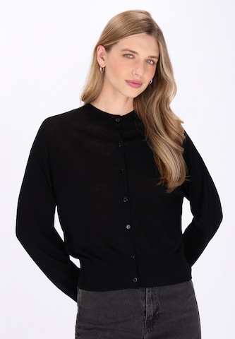 DreiMaster Vintage - Casaco de malha em preto: frente