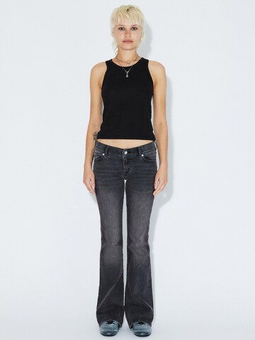 Dr. Denim Slimfit Jeans 'Kily Low Bootcut' in Grijs