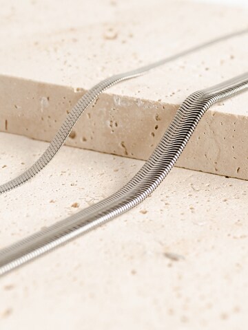 Hey Happiness Ketting 'Duologue' in Zilver