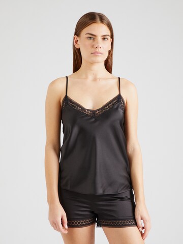 ETAM - Camisa de pijama 'CRUSH' em preto: frente