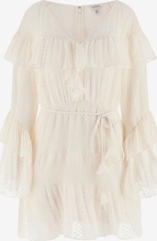GUESS Cocktailmekko 'Laurence' värissä valkoinen: etupuoli